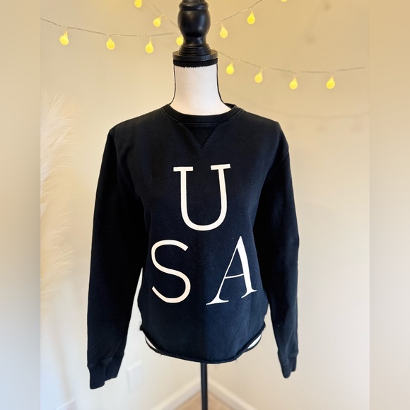 Saturdays New York City Tops - Saturdays New York City Black USA Women's Sweater